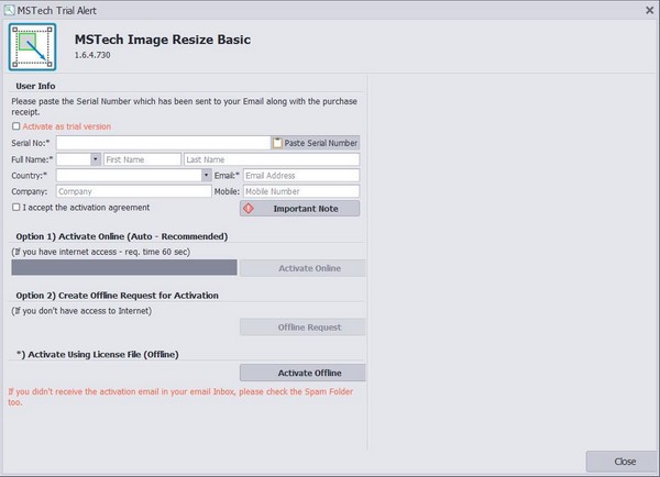 MSTech Image Resize